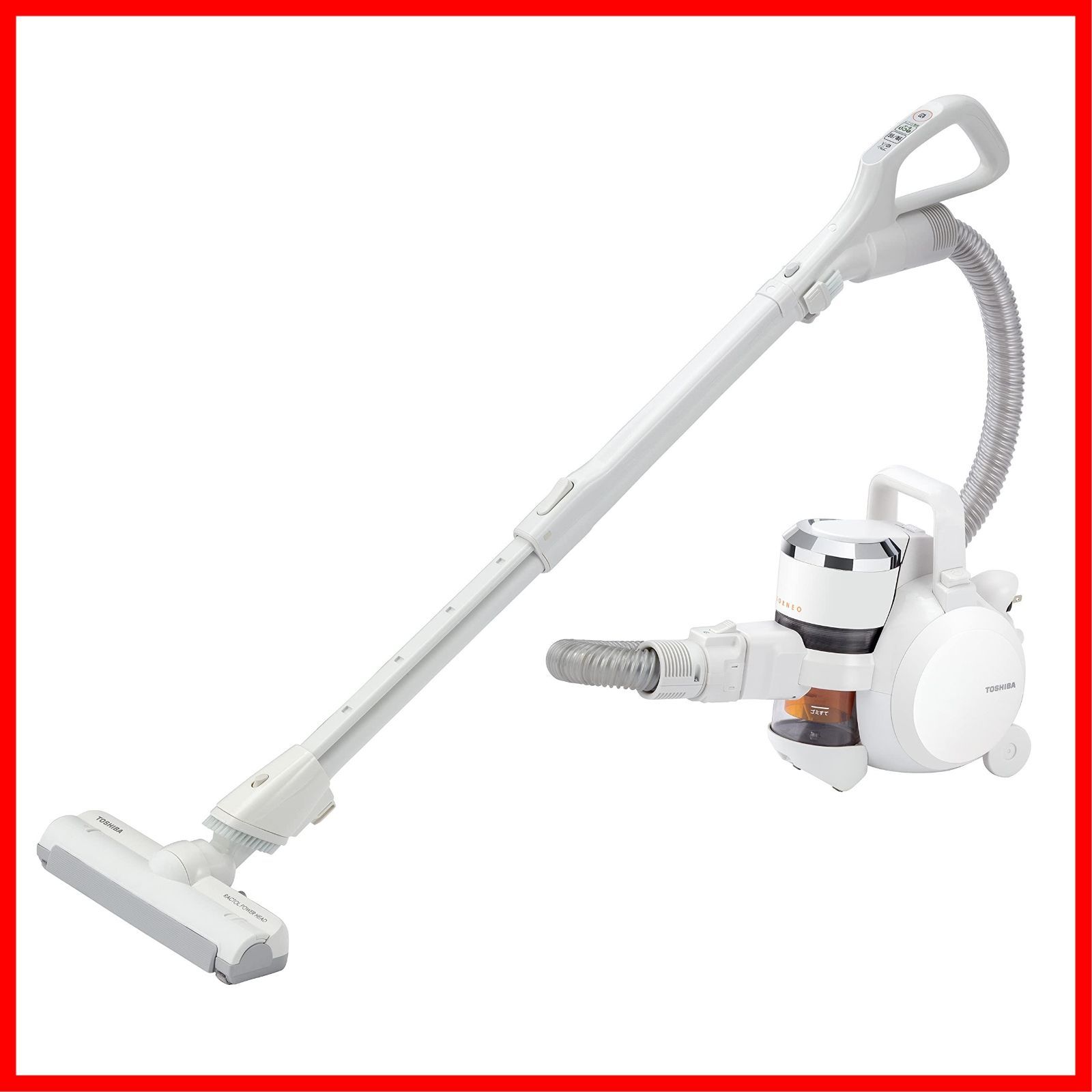 数量 掃除機 コード式 サイクロン TOSHIBA 東芝 キャニスター お手入れ簡単 トルネオ V VC-S 610 X-W