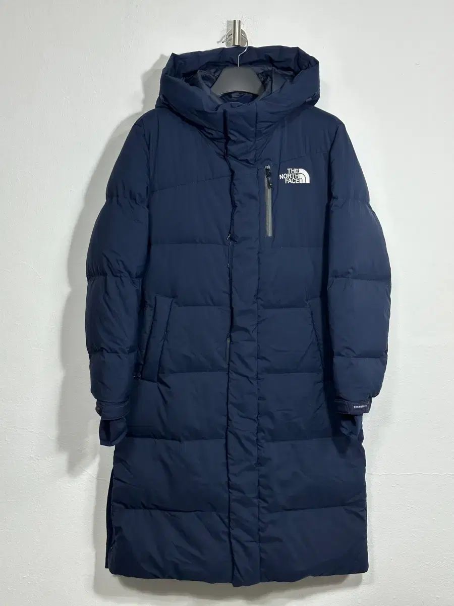 THE NORTH FACE ザノースフェイス グース ダウンジャケット ロング丈 95 M ネイビー