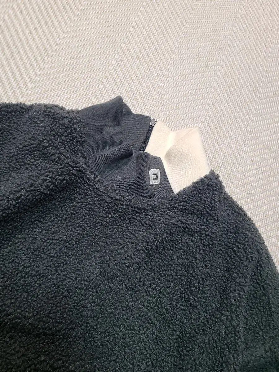 85 フットジョイ UNIQLO フリース プルオーバー ブラック 防風