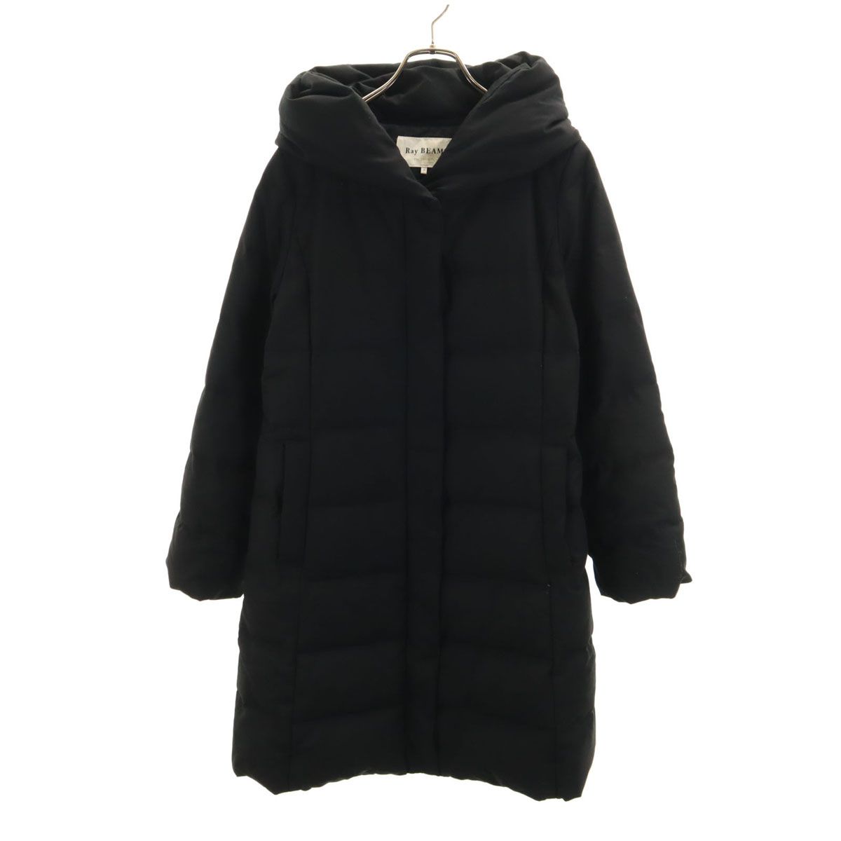 Ray Beams レイビームス ダウンコート 1 ブラック レディース 古着 