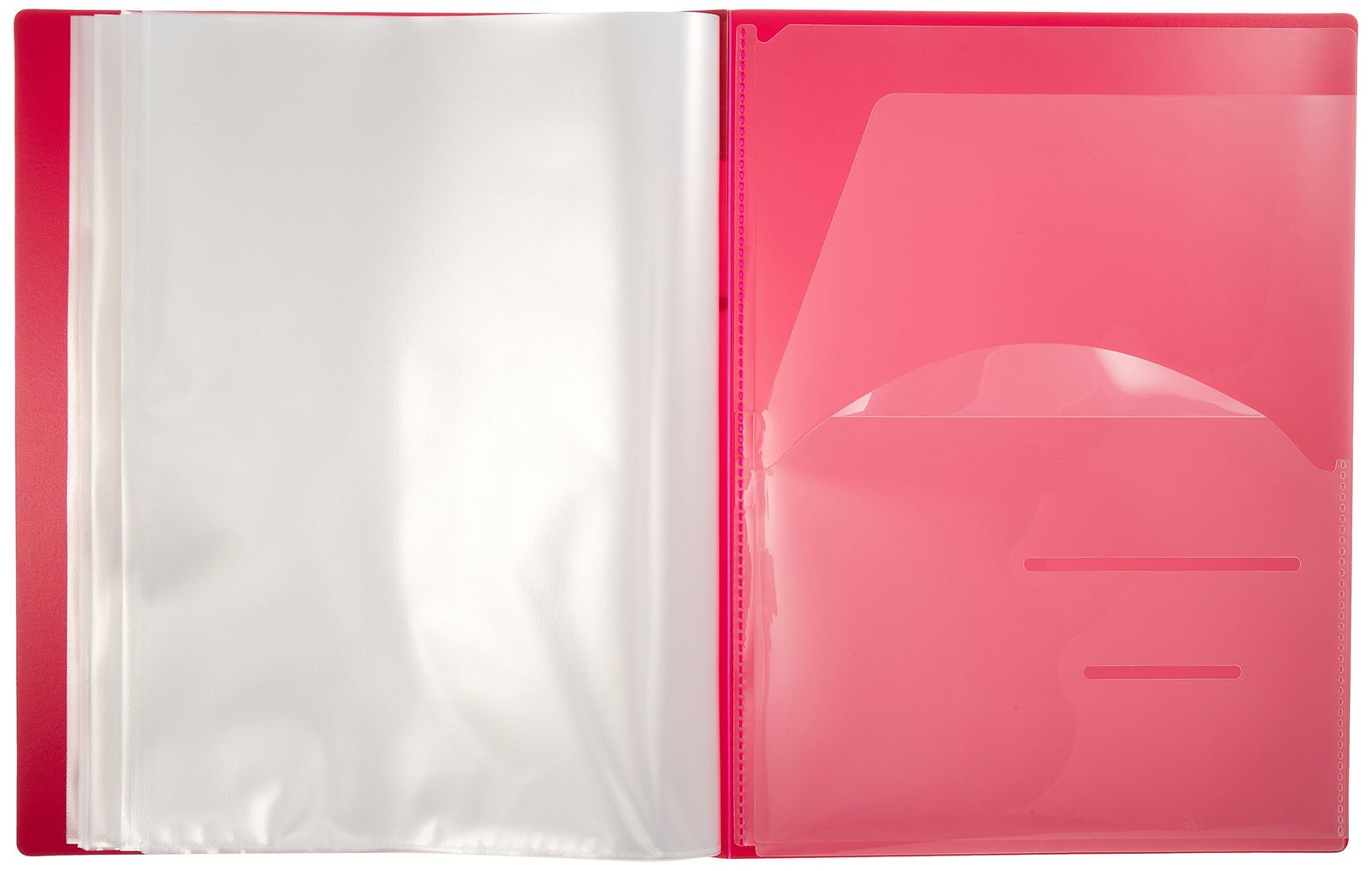  キングジム クリアファイル 透明 フェイバリッツ 60ポケット A 4タテ 赤 FV 166 3 T R その他 文房具 事務用品