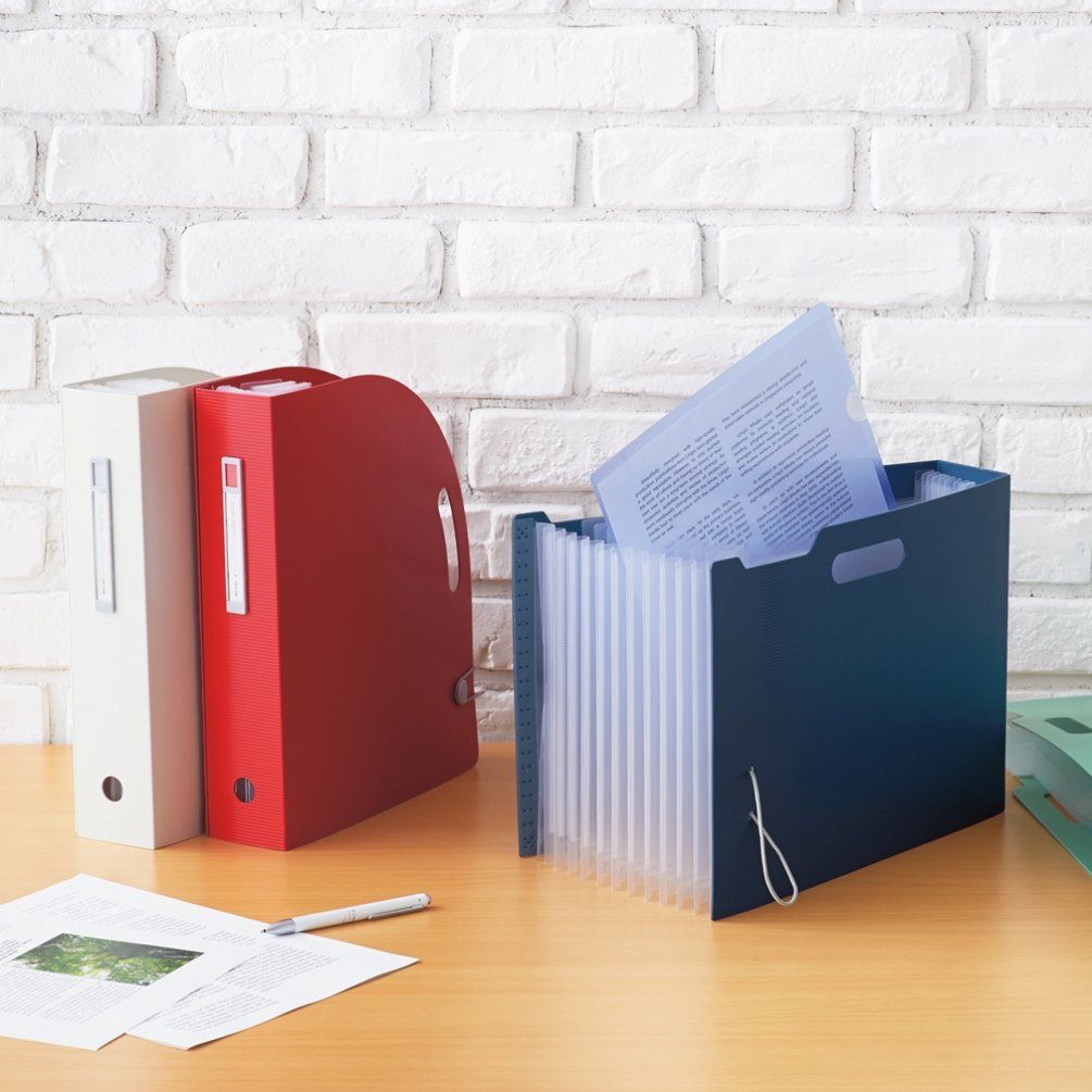 リヒトラブ ドキュメントボックス A 4 タテ ホワイト F 7690 0