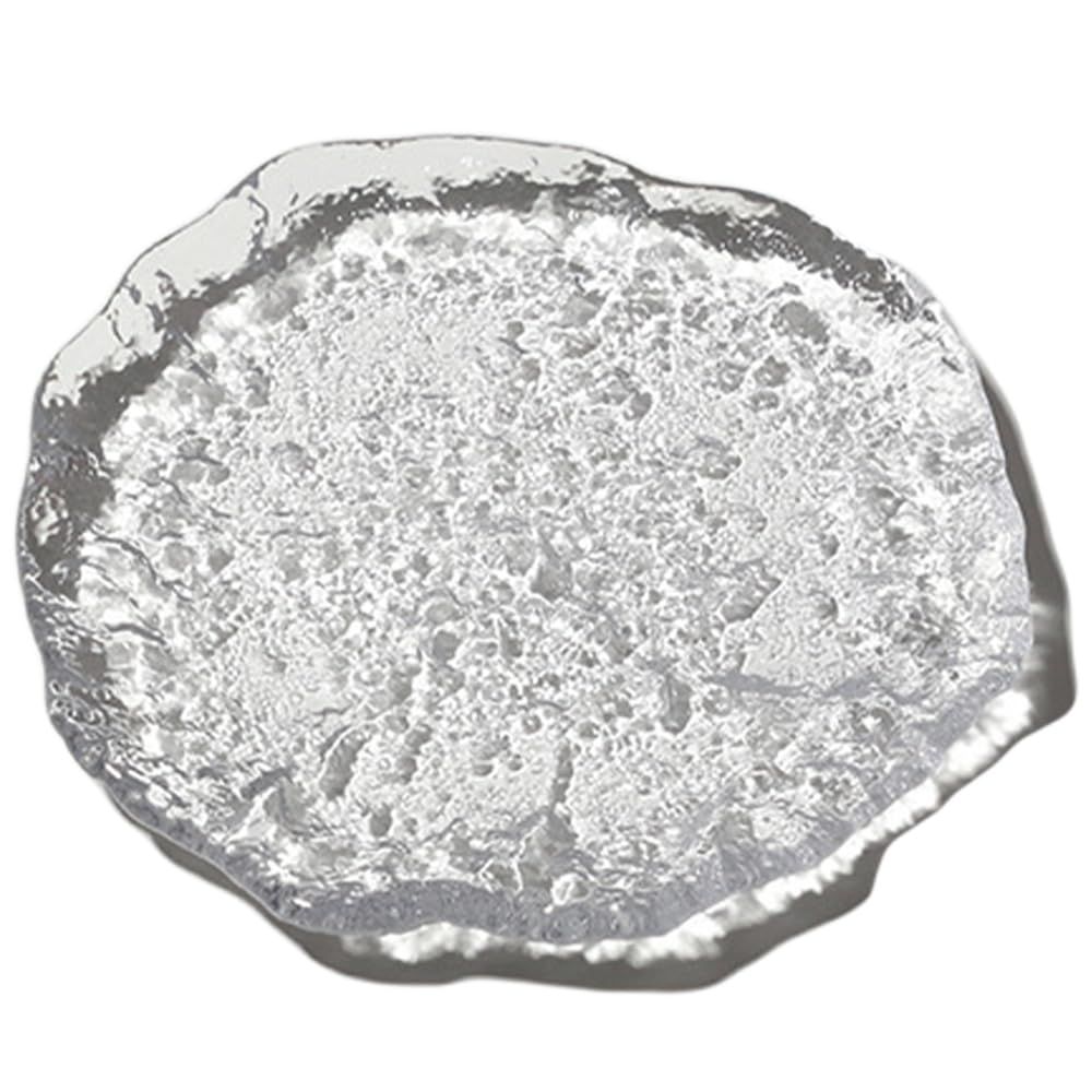 FUPUONE ジュエリートレイ ガラス 透明 アクセサリー置き 北欧スタイル 大ガラス板15 cm