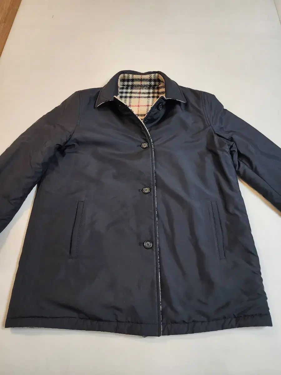 バーバリー ノバ チェック ウール リバーシブル コート - メルカリ