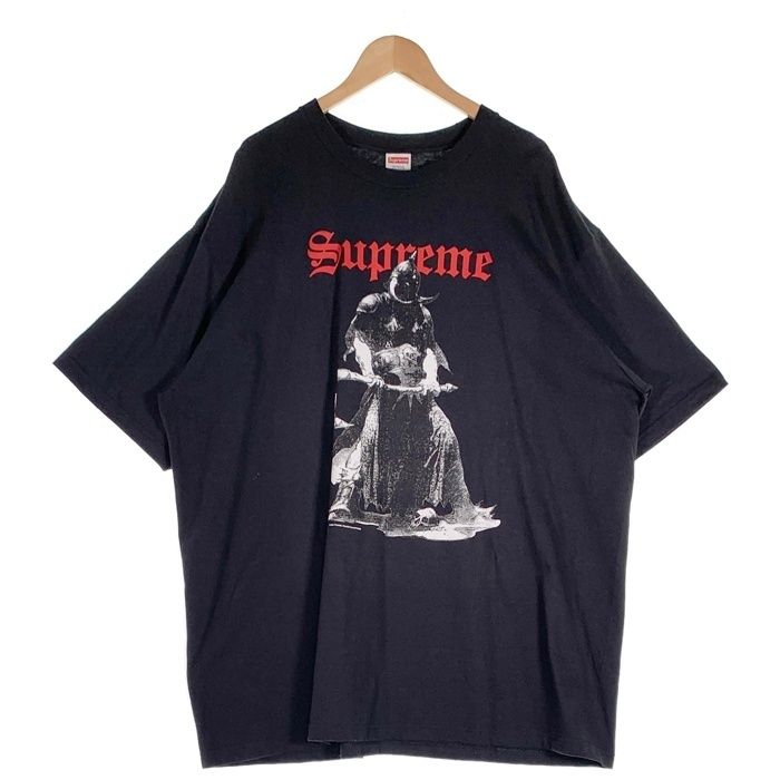 SUPREME シュプリーム 24 AW Frank Frazetta フランク フラゼッタ Destruction Tee ディストラクション プリントTシャツ ブラック Size XXL