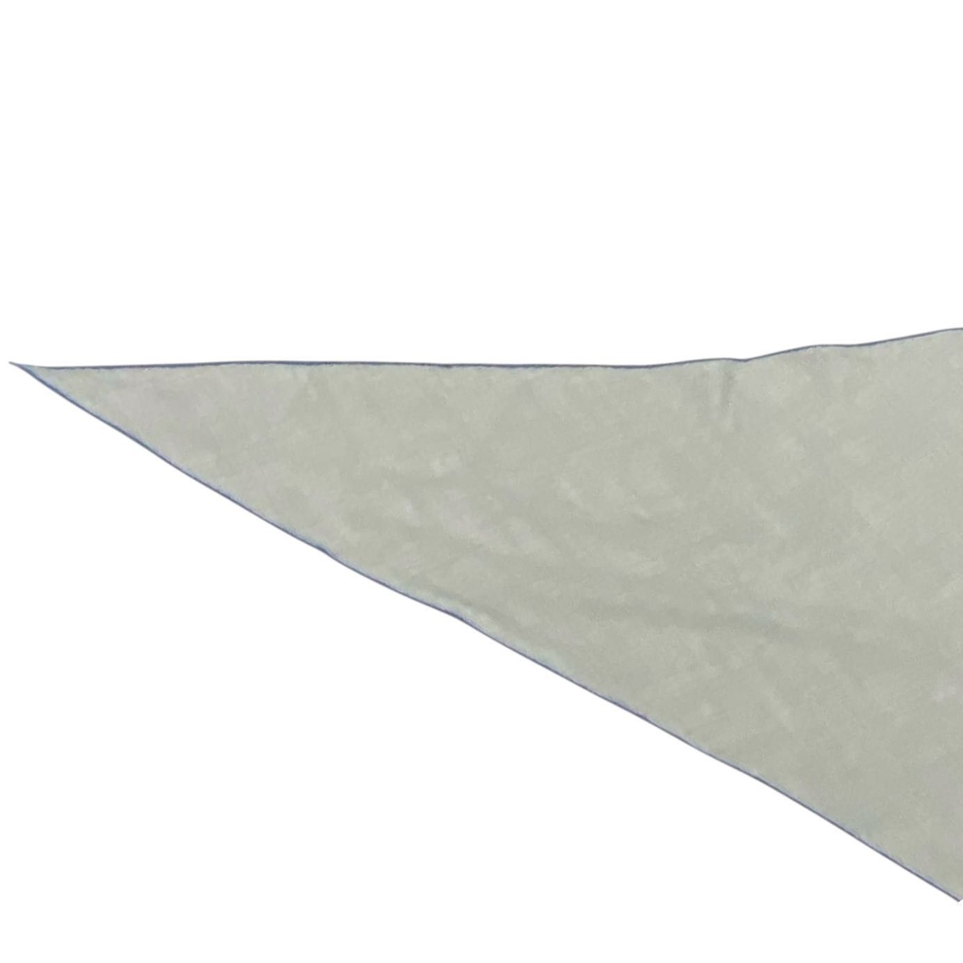 HERMES エルメス スカーフ 大判 カシミヤ ロザンジュ 馬柄 グレー