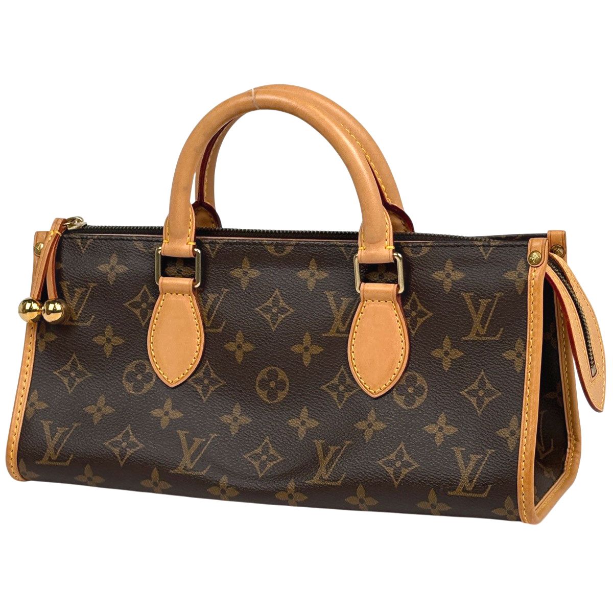 ルイ ヴィトン Louis Vuitton ポパンクール 手提げ ハンドバッグ モノグラム ブラウン M 40009 レディース