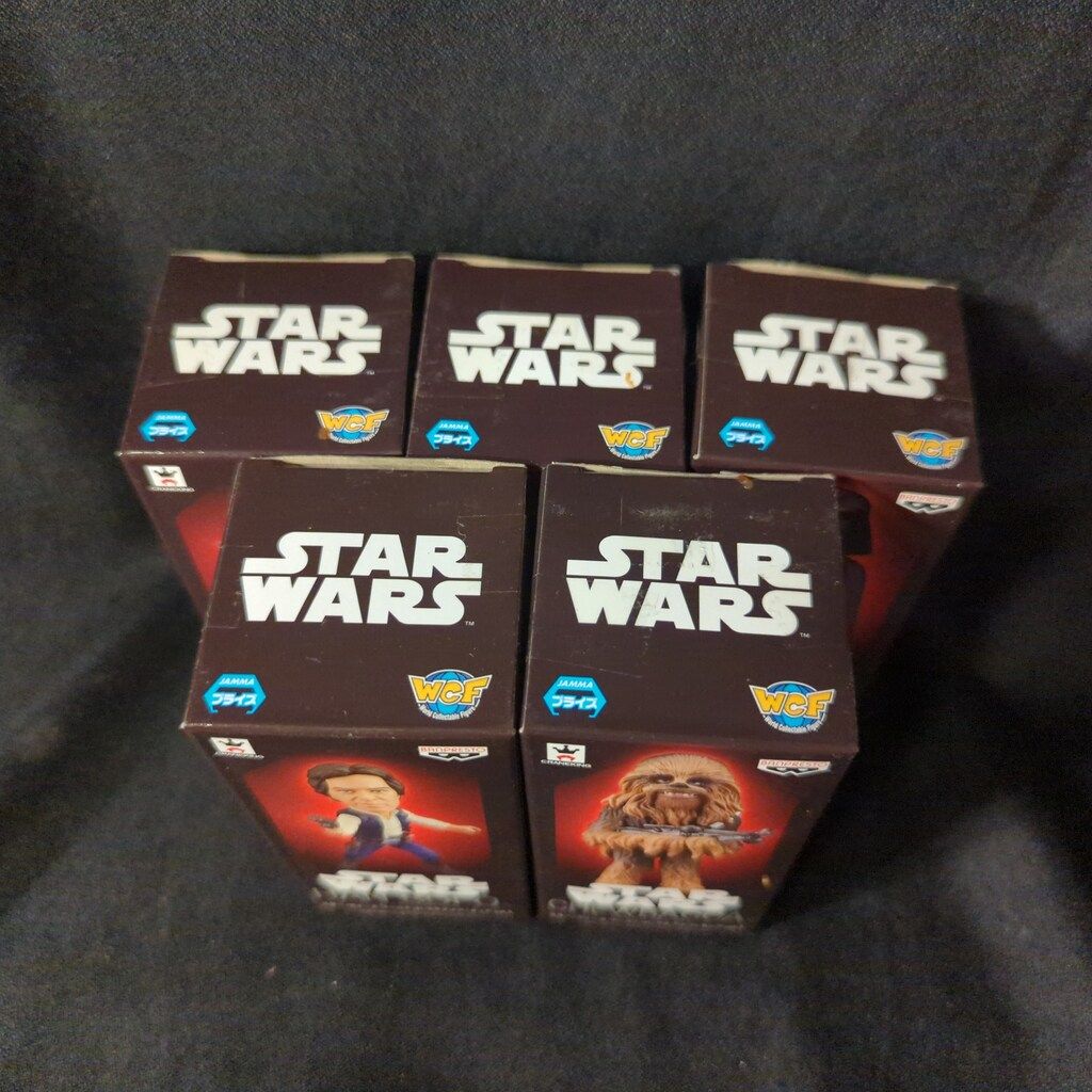 スター・ウォーズ ワールドコレクタブル vol.3 5種 6個まとめ売り バンプレスト WCF スター・ウォーズ vol.3 全5種セット ワールド
