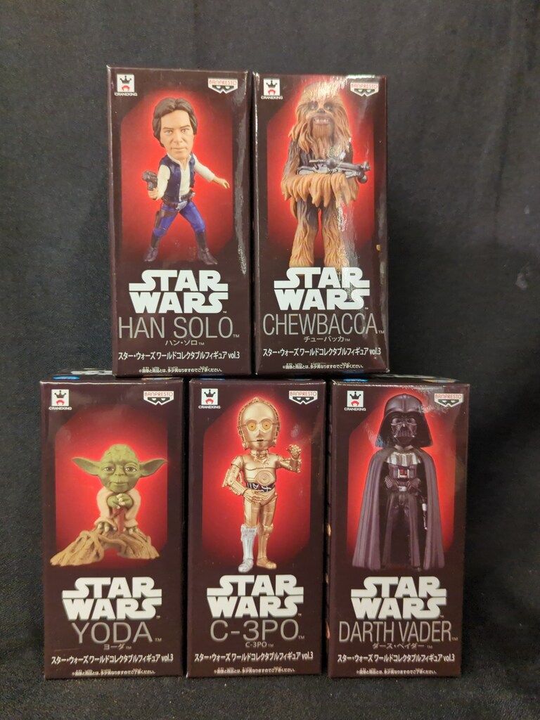バンプレスト WCF スター・ウォーズ vol.3 全5種セット ワールド