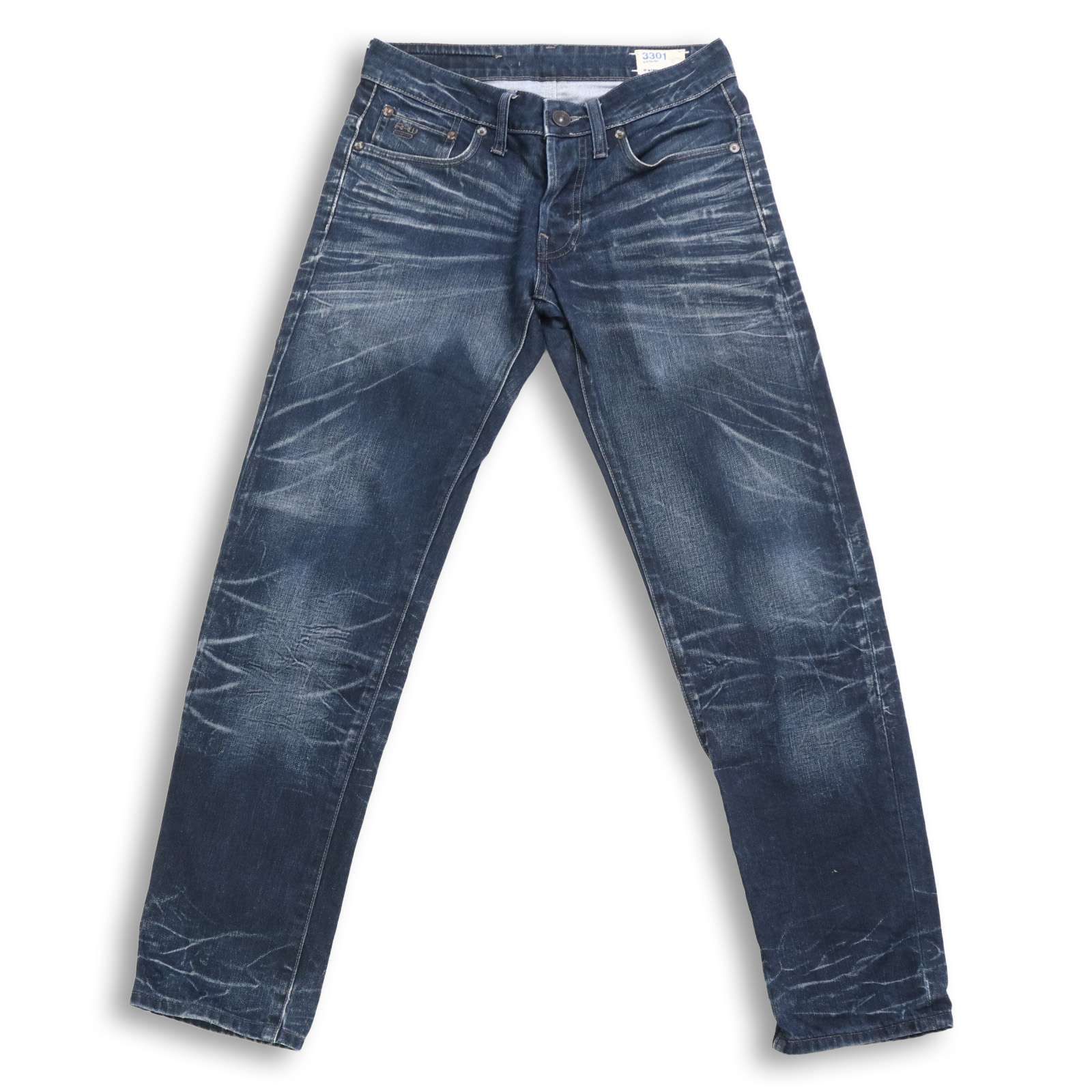 G-STAR RAW ジースター ロウ 通年 【3301 LOW TAPERED】 USED加工 
