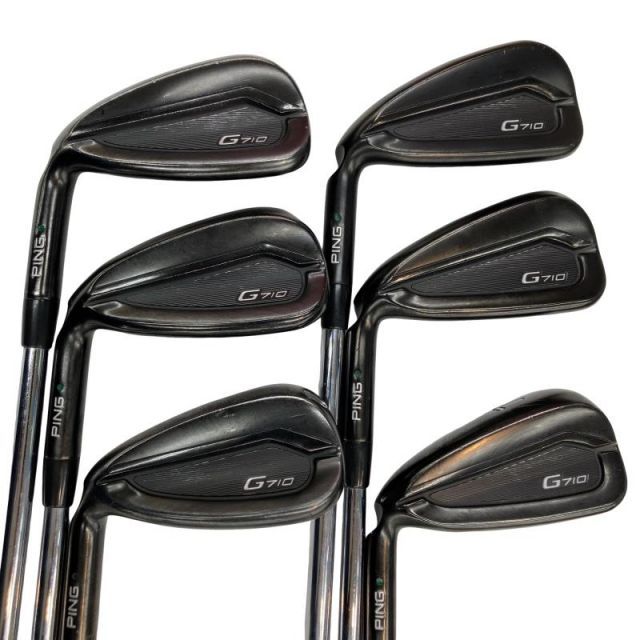 中古】 ピン G710 7S レフティ アイアンセット IR 純正特注シャフト