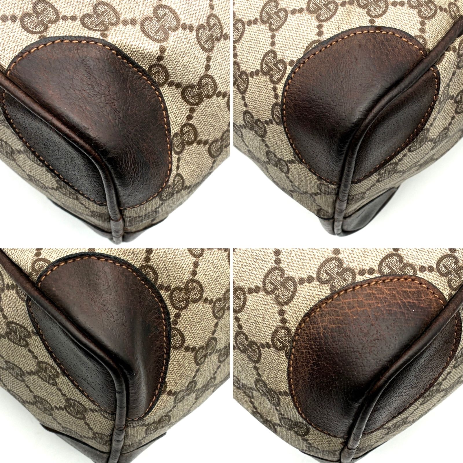 正規品・廃盤 GUCCI グッチ ミニボストンバッグ ハンドバッグ シェリー