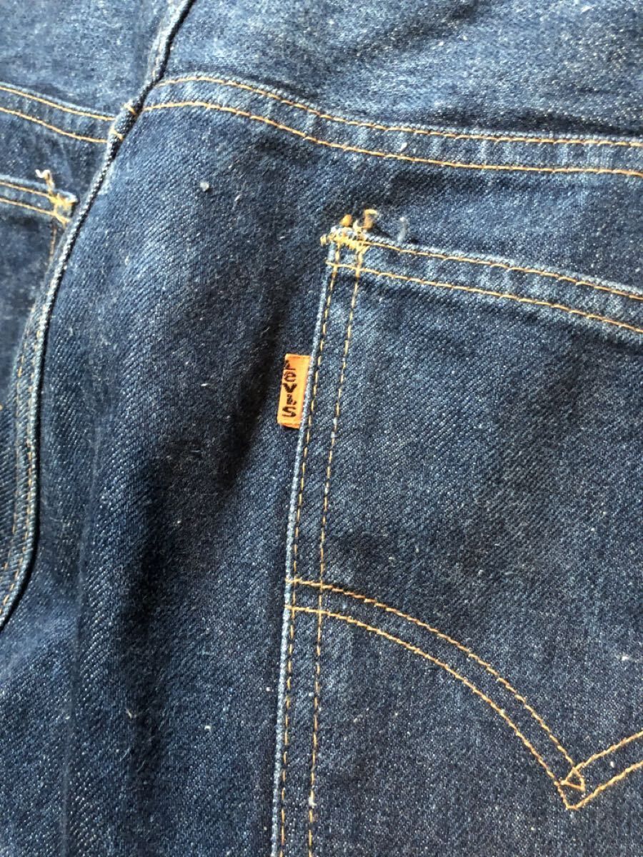 ヴィンテージ Levi’s ６４６ ブーツカットパンツ 福岡 オレンジタブ 1980年代 リーバイス 646-0217 FK
