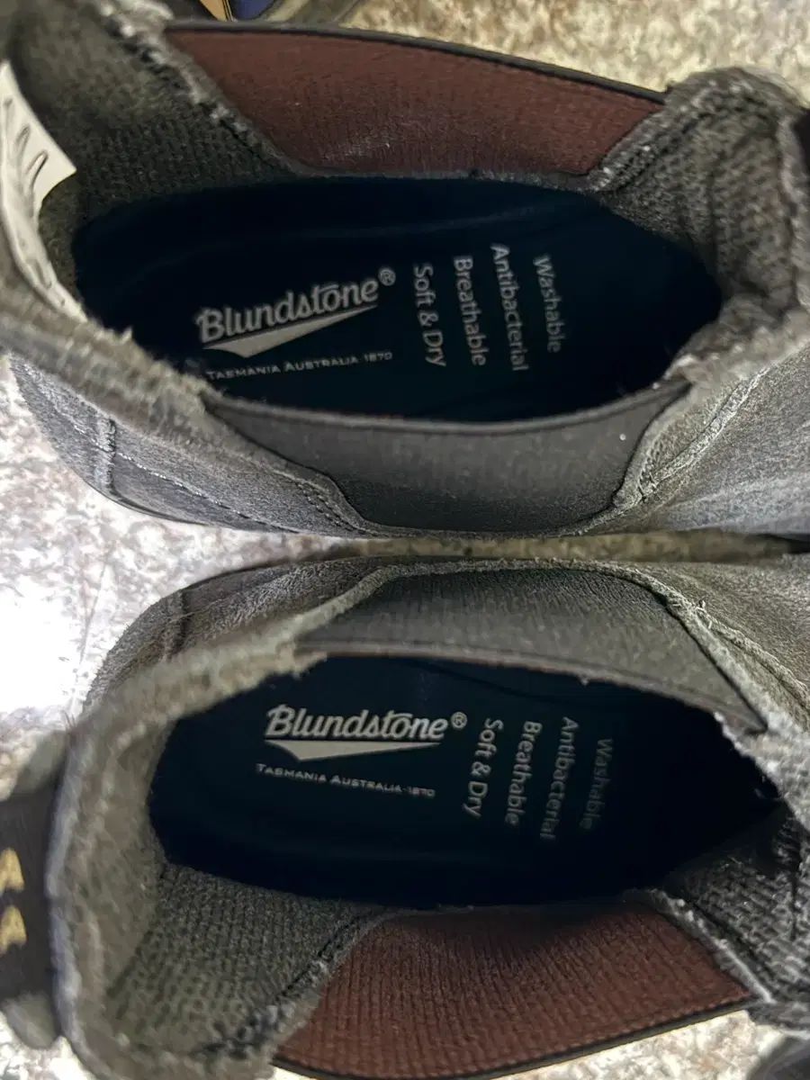  Blundstone ブランドストーン 1910 チェルシーブーツ スティール グレー AU 6|250 255 1回着用 その他 ブーツ 革靴