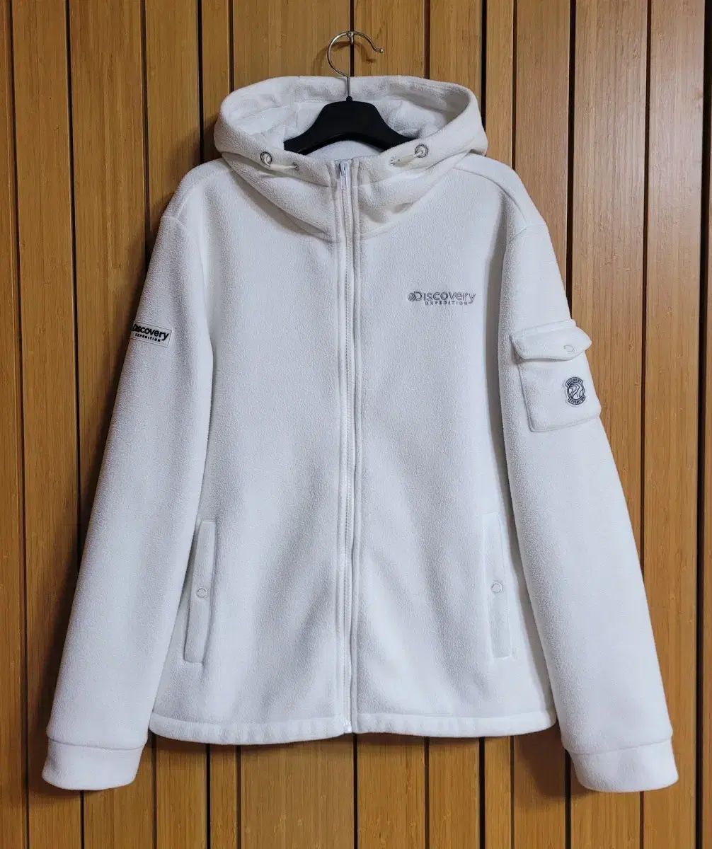 DISCOVERY レディース フリース ジップアップパーカー