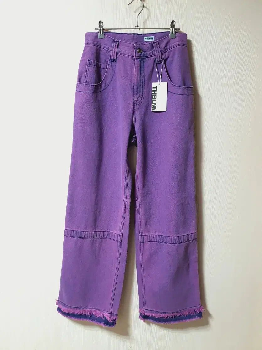 THEILMA ザ イルマ ワイド デニム パンツ S 25 SS