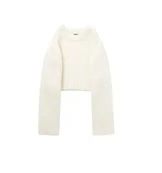 THEILMA オープン ショルダー クロップド ニット Free! サイズ