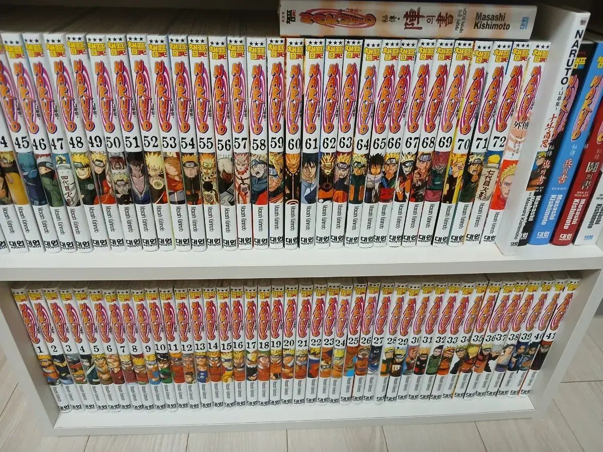 NARUTO -ナルト- 漫画 全巻 外伝 FAN BOOK データ あり 状態良し