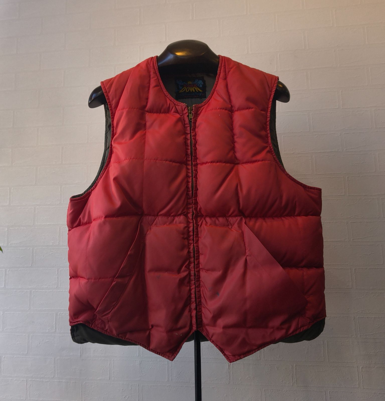 60 s Eddie Bauer エディー バウアー 日の出タグ Down ダウンベスト TALON ジップ FFF 1149