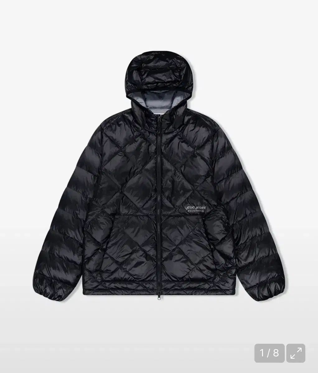 YESEYESEE グースダウン 軽量ダウン Black M