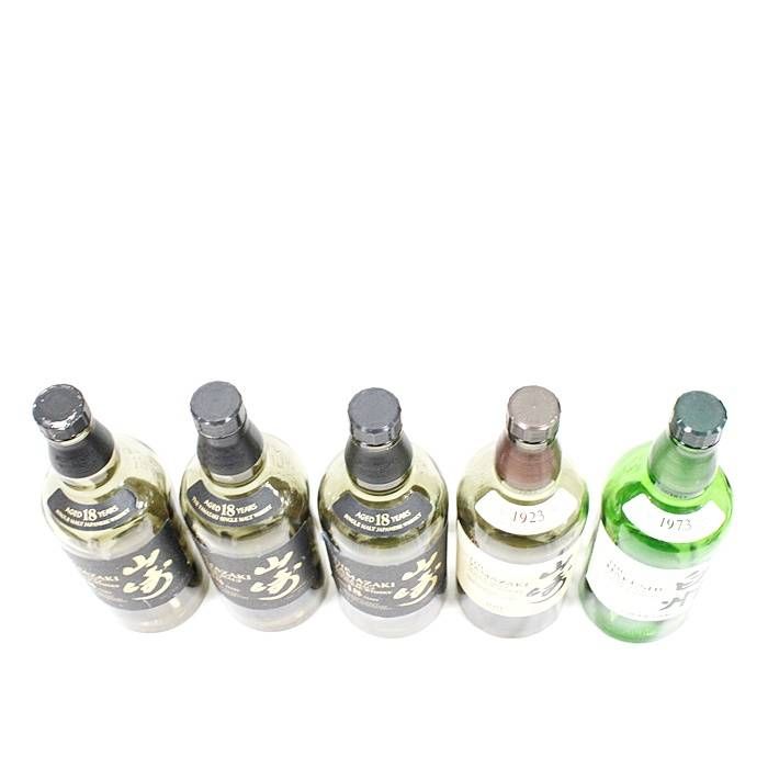 【空瓶】 山崎18年 100周年記念ラベル 空瓶 5本 USED-B - メルカリ