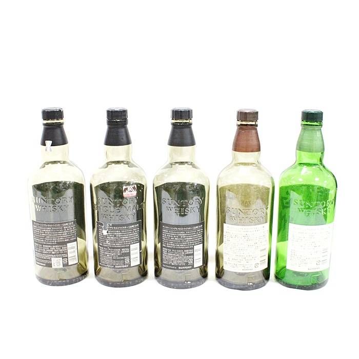 山崎18年 100周年記念ラベル 空瓶 5本 USED-B - メルカリ