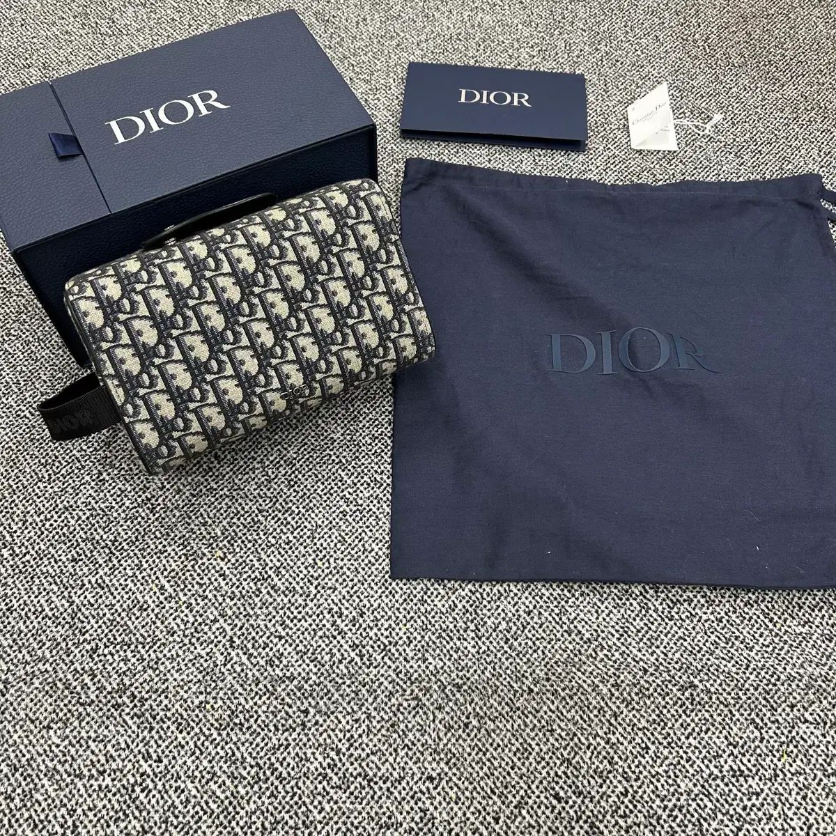 ほぼ ディオール オブリーク リングー トゥー ツリー クラッチバッグ