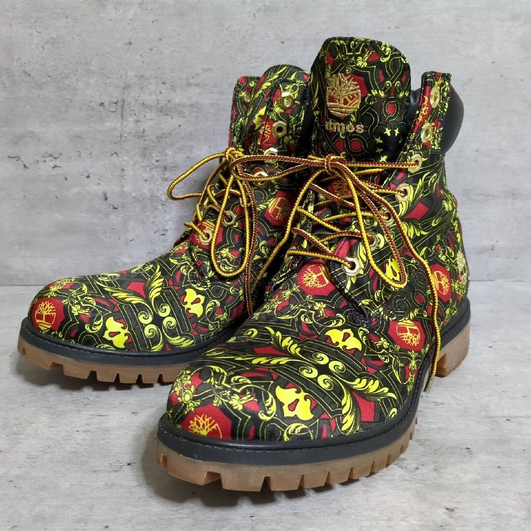 Timberland × atmos ティンバーランド×アトモス 6インチ ム FABRIC ブーツ A 1 V 2 W コラボ 27 cm 属