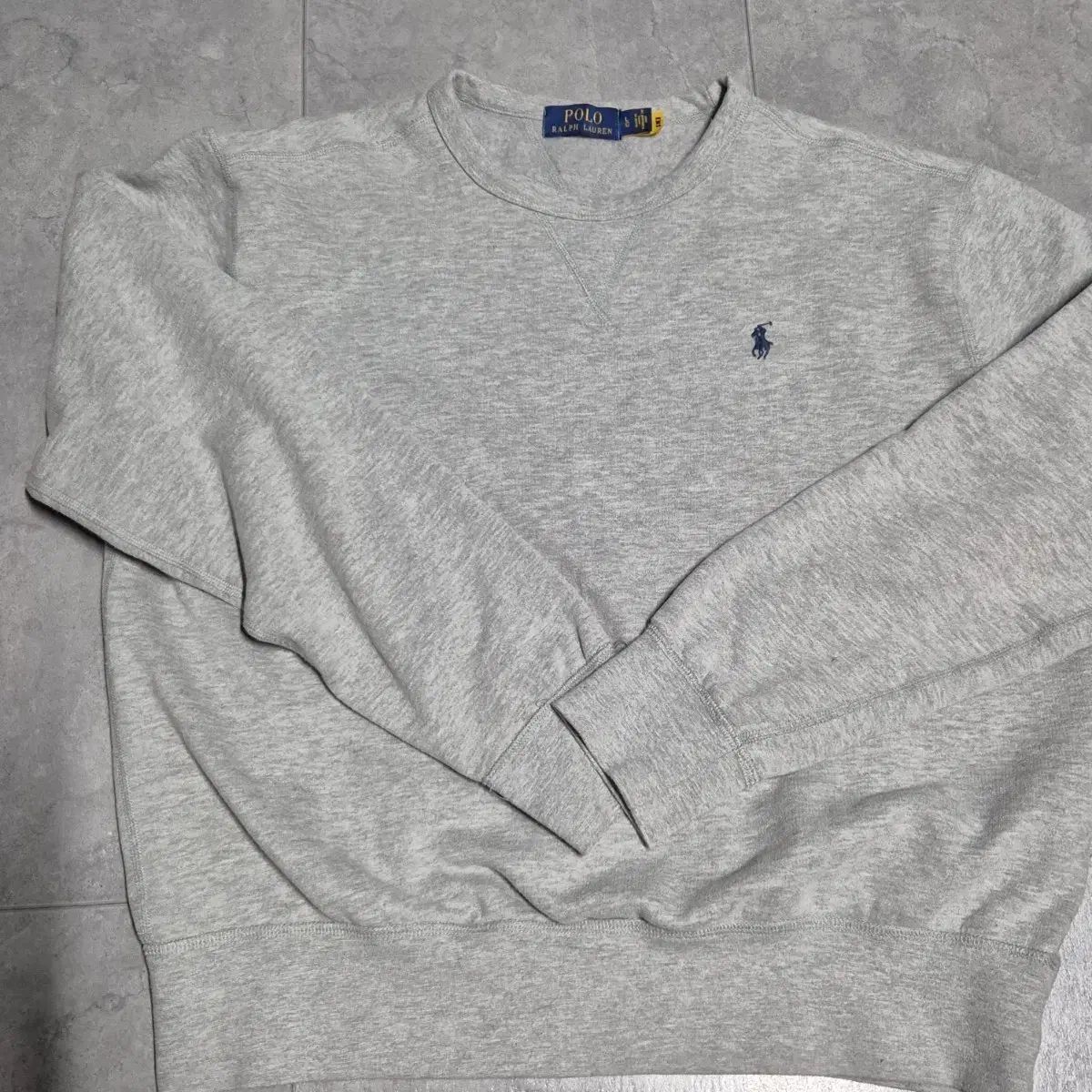 POLO RALPH LAUREN ポロラルフローレン 起毛 スウェット グレー Lサイズ