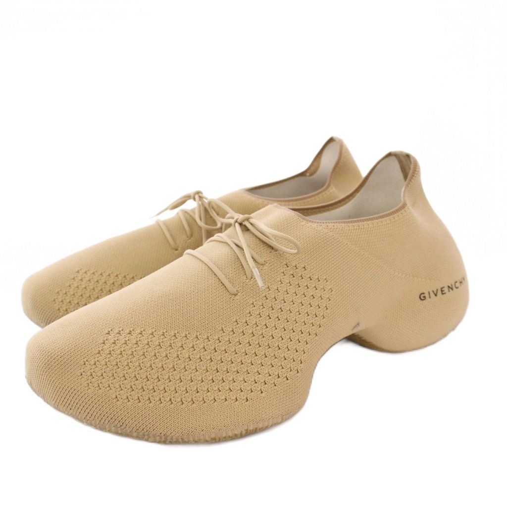 ジバンシィ MESH LOW-TOP スニーカー ニットファブリック 41 ベージュ TK-360 |KH