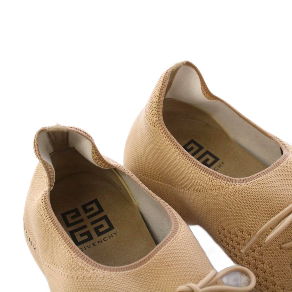  ジバンシィ MESH LOW-TOP スニーカー ニットファブリック 41 ベージュ TK-360 |KH スニーカー 靴