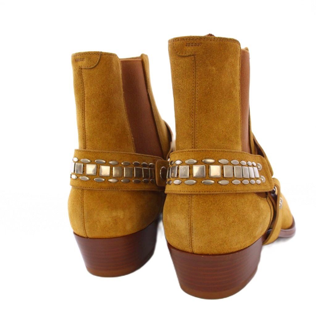 サイドゴア スエード