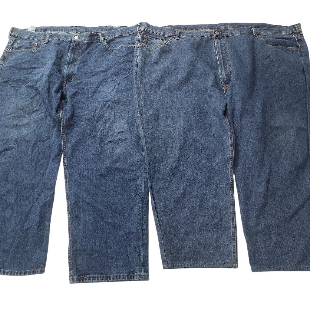  古着卸 まとめ売り リーバイス 550 デニム パンツ セット メンズ 42 |44 |48 |54 インディゴブルー アメカジ フェード ND 3234 その他 メンズ