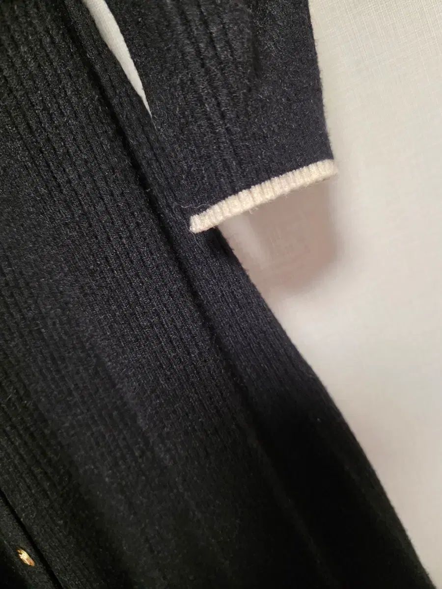  DEWL Vネック ロング ニットONE PIECE 長袖 七分袖 その他