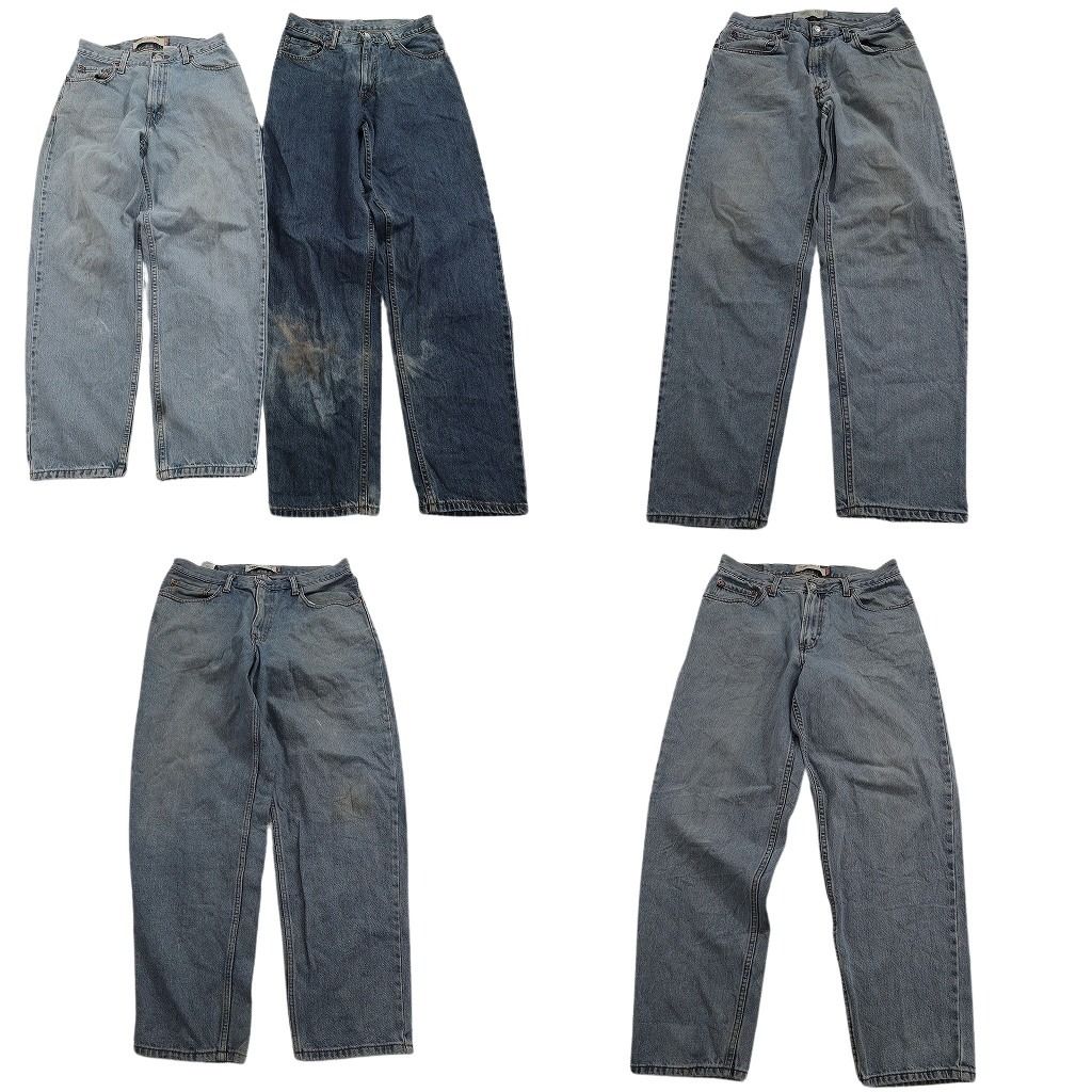 古着卸 まとめ売り リーバイス 560 デニム パンツ セット メンズ 30 |34 ワイド テーパード フェード 古着 ND 3332