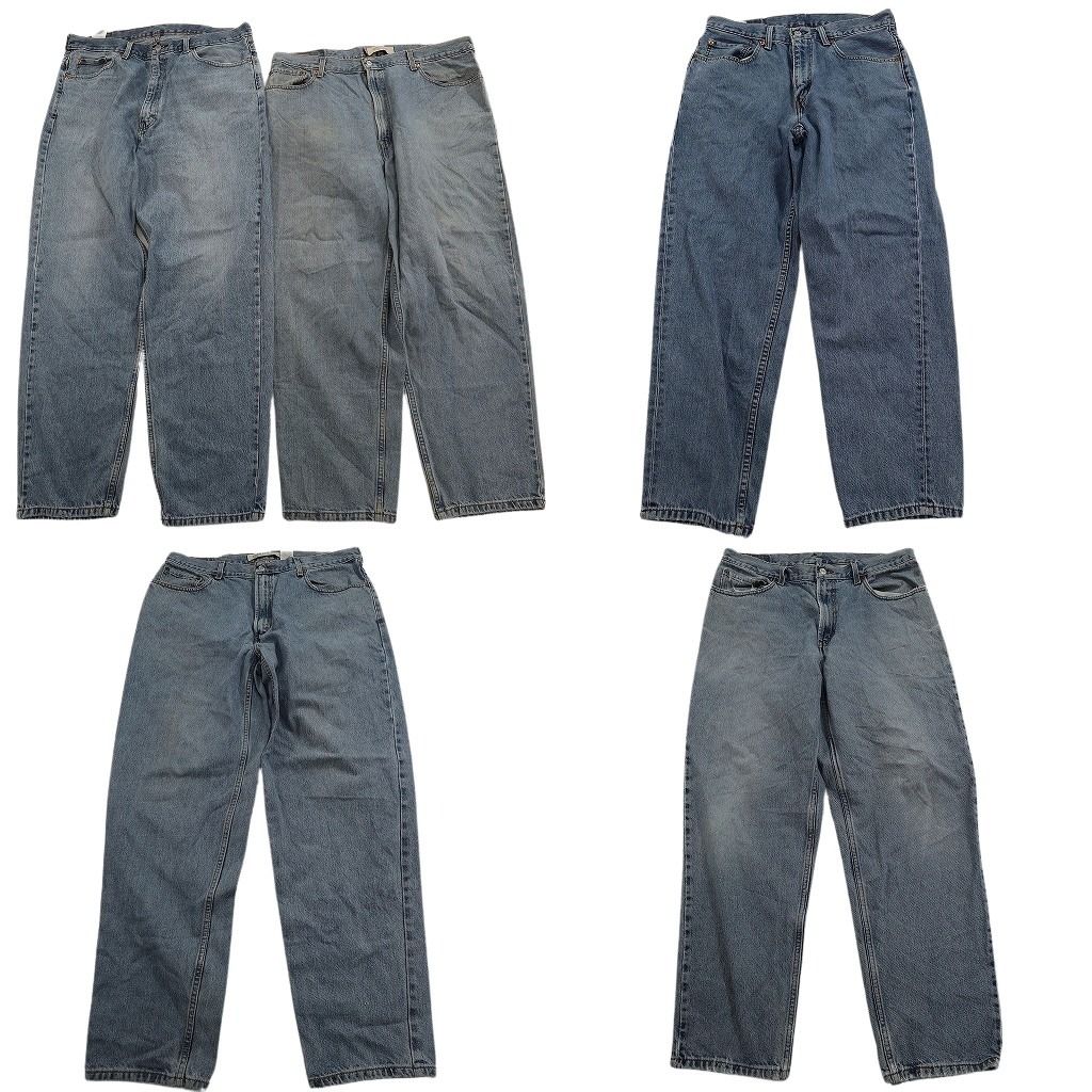 古着卸 まとめ売り リーバイス 560 デニム パンツ セット メンズ 33 |34 |38 |40 ワイド テーパード フェード 古着 ND 3326