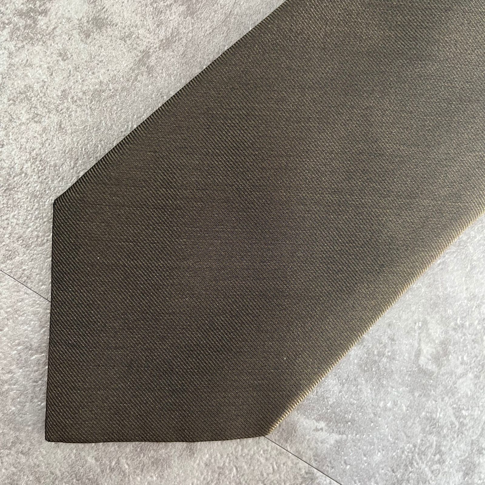 Dominique France】ネクタイ グレー クラウン 最高級 刺繍 ジャガード