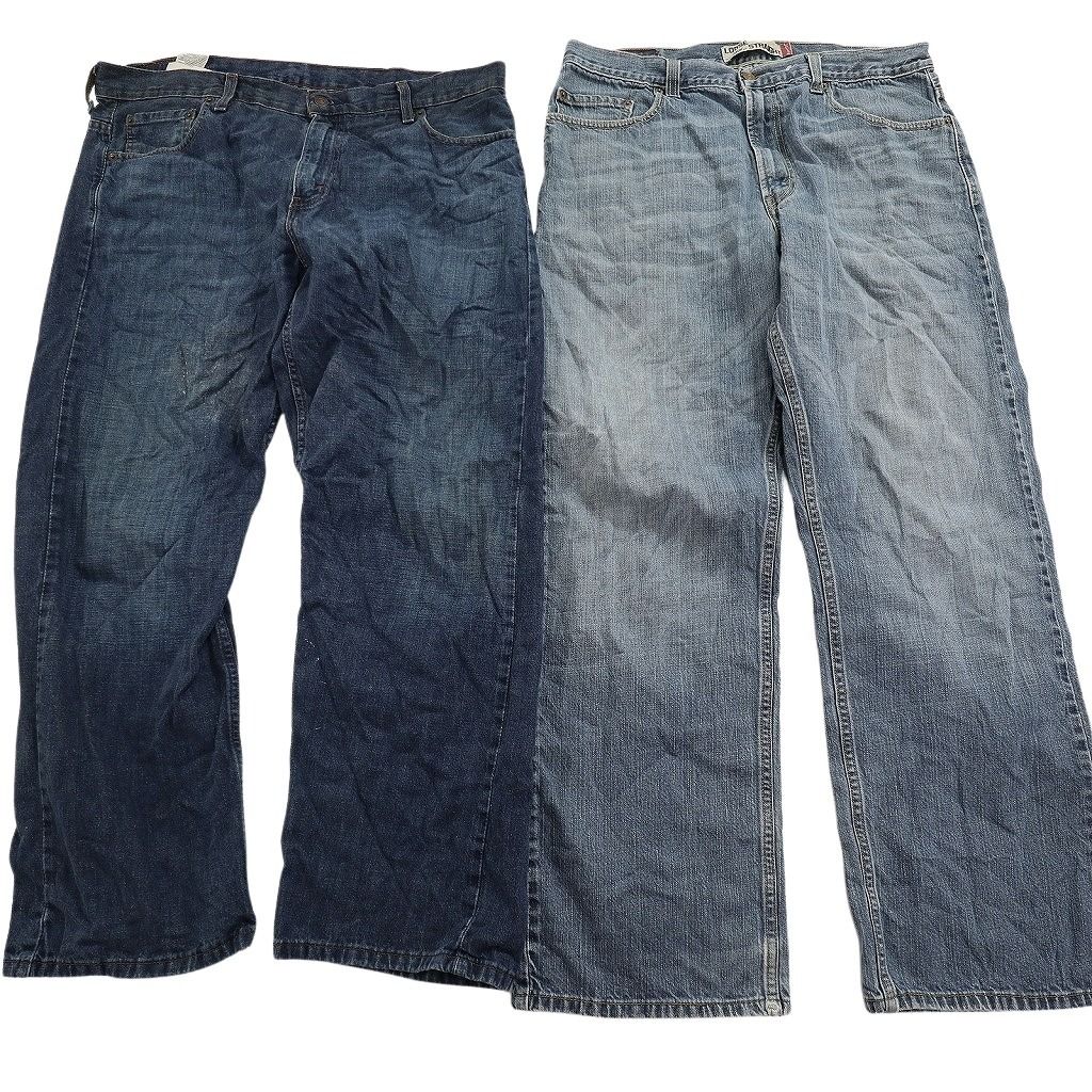 古着卸 まとめ売り リーバイス 569 デニム パンツ セット メンズ 38 |36 インディゴブルー 古着 ND 3291