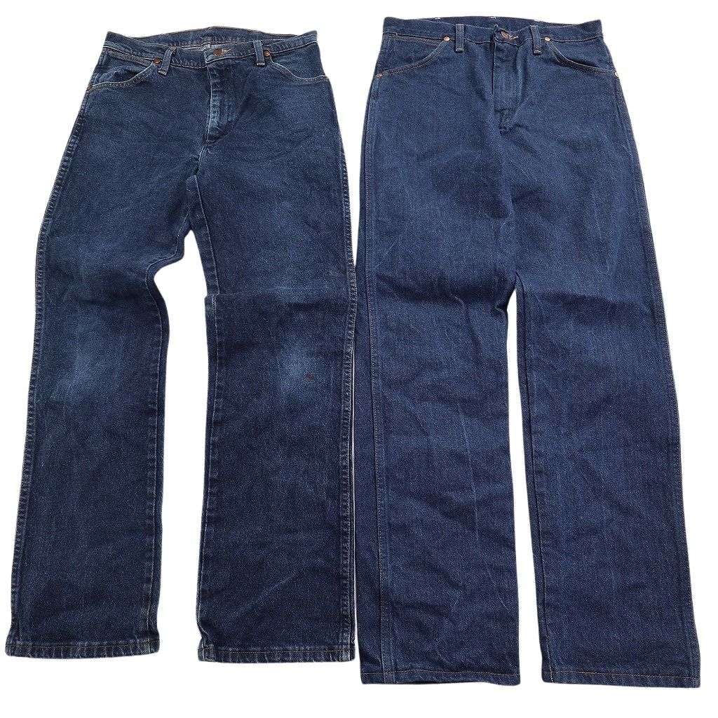  古着卸 まとめ売り Wrangler ラングラー デニム パンツ セット メンズ 32 ホワイト 古着 ND 3288 その他 メンズ