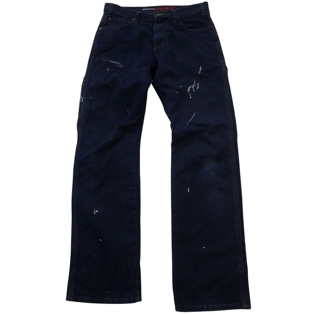 古着卸 まとめ売り ディッキーズ Dickies ペインターデニム パンツ セット メンズ 36 ペンキ ワイド FR アメカジ 古着 ND 3351
