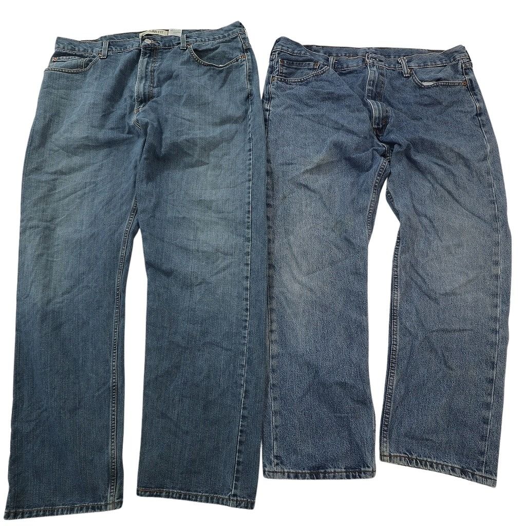  古着卸 まとめ売り リーバイス 505 デニム パンツ セット メンズ 38 |40 フェード インディゴブルー アメカジ 古着 ND 3345 その他 メンズ