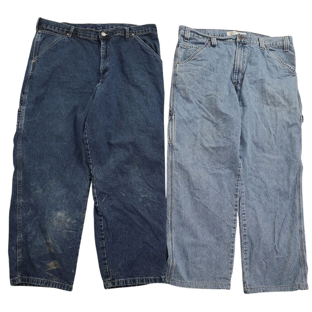  古着卸 まとめ売り ペインターデニム パンツ セット メンズ 40 |38 |36 |34 |32 LEE りー KEY ワーク アメカジ 古着 ND 3367 その他 メンズ