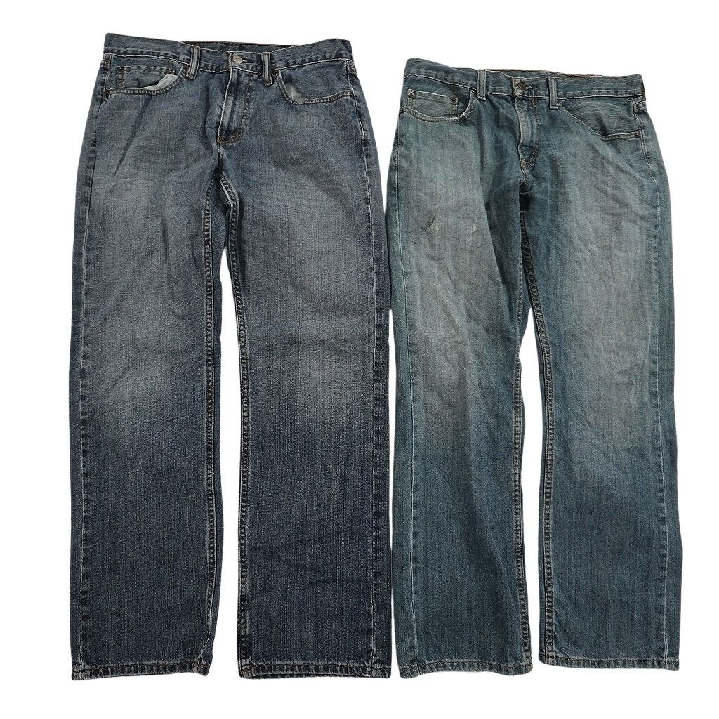  古着卸 まとめ売り リーバイス 559 デニム パンツ セット メンズ 33 |34 |32 インディゴブルー アメカジ フェード 古着 ND 3364 その他 メンズ