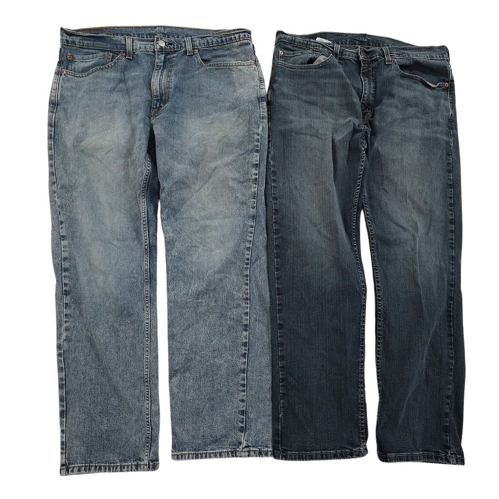古着卸 まとめ売り リーバイス 559 デニム パンツ セット メンズ 38 |36 インディゴブルー ブラック ヒゲ アメカジ 古着 ND 3362