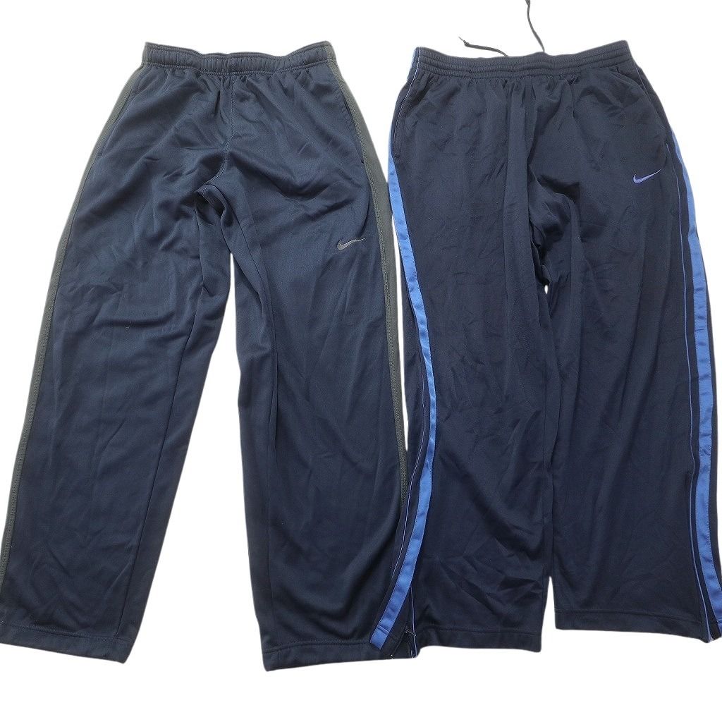  古着卸 まとめ売り ナイキ NIKE ジャージ パンツ セット メンズ L ライン スウォッシュ ジョガーパンツ 古着 ND 3480 その他 メンズ