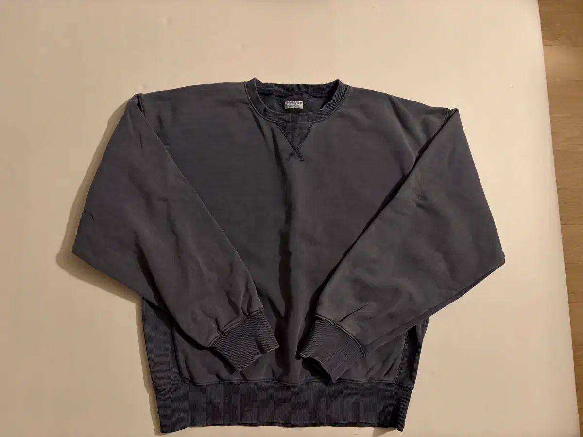 ビヘイビアー gym スウェットシャツ フェイディド グレー 3