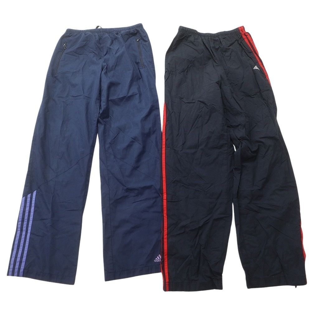 古着卸 まとめ売り アディダス adidas ウインドブレーカー パンツ セット メンズ S 90’s パフォーマンスロゴ 古着 ND 3476