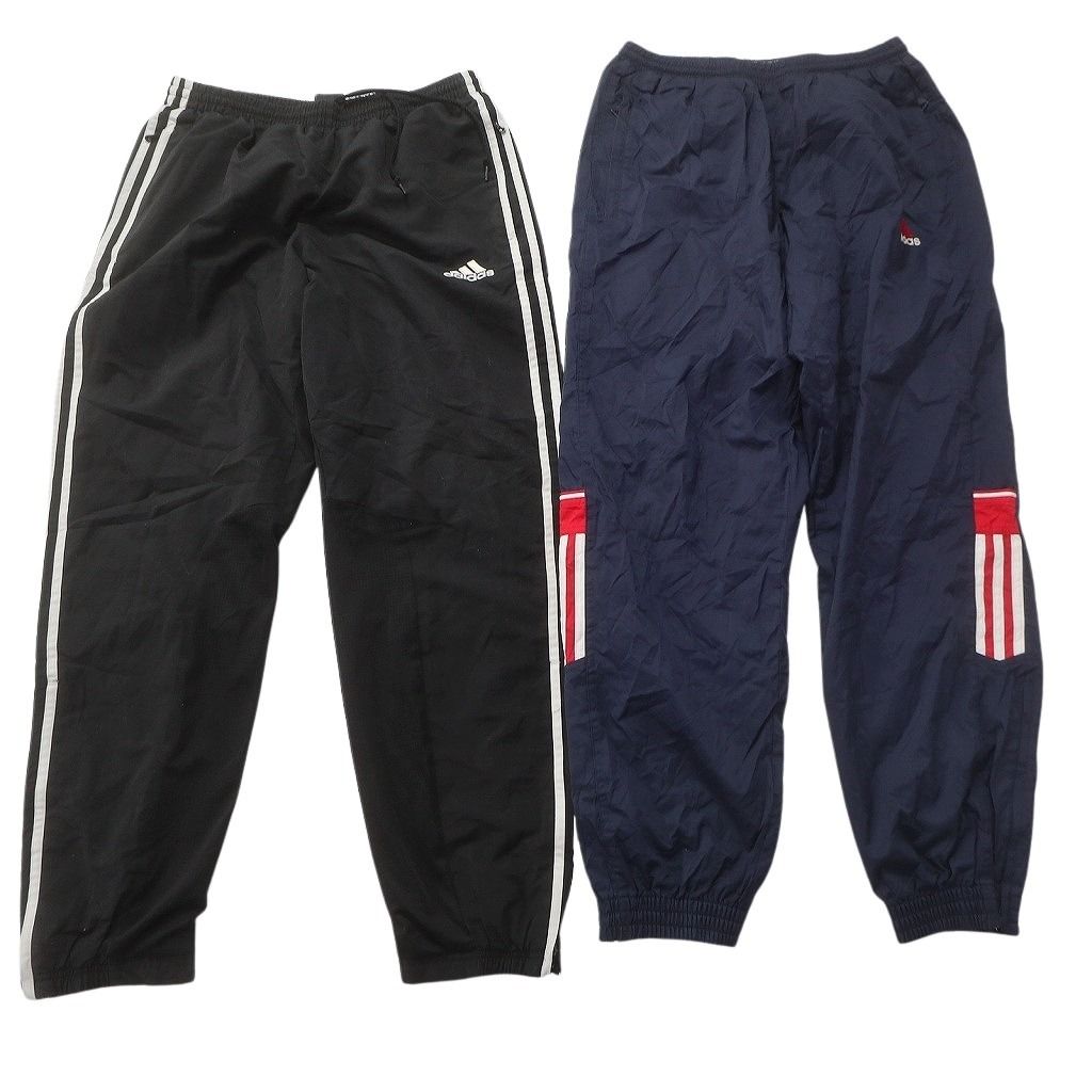 古着卸 まとめ売り アディダス adidas ウインドブレーカー パンツ セット メンズ M パフォーマンスロゴ 90’s 古着 ND 3475