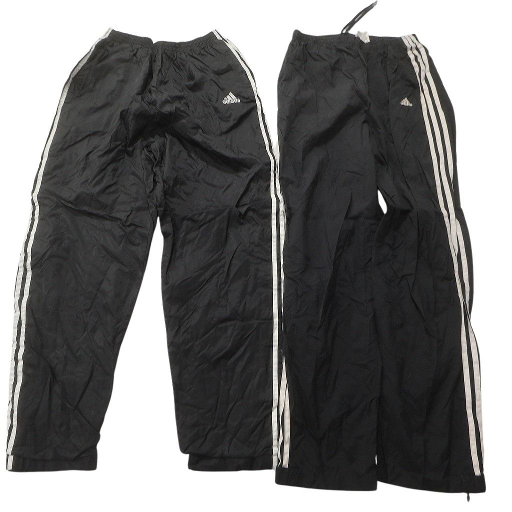 古着卸 まとめ売り アディダス adidas ウインドブレーカー パンツ セット メンズ L 90’s トラックパンツ 古着 ND 3474