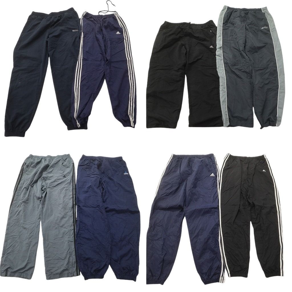 古着卸 まとめ売り アディダス adidas ウインドブレーカー パンツ セット メンズ XL パフォーマンスロゴ 90’s 古着 ND 3472